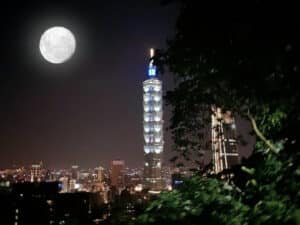台北象山夜景